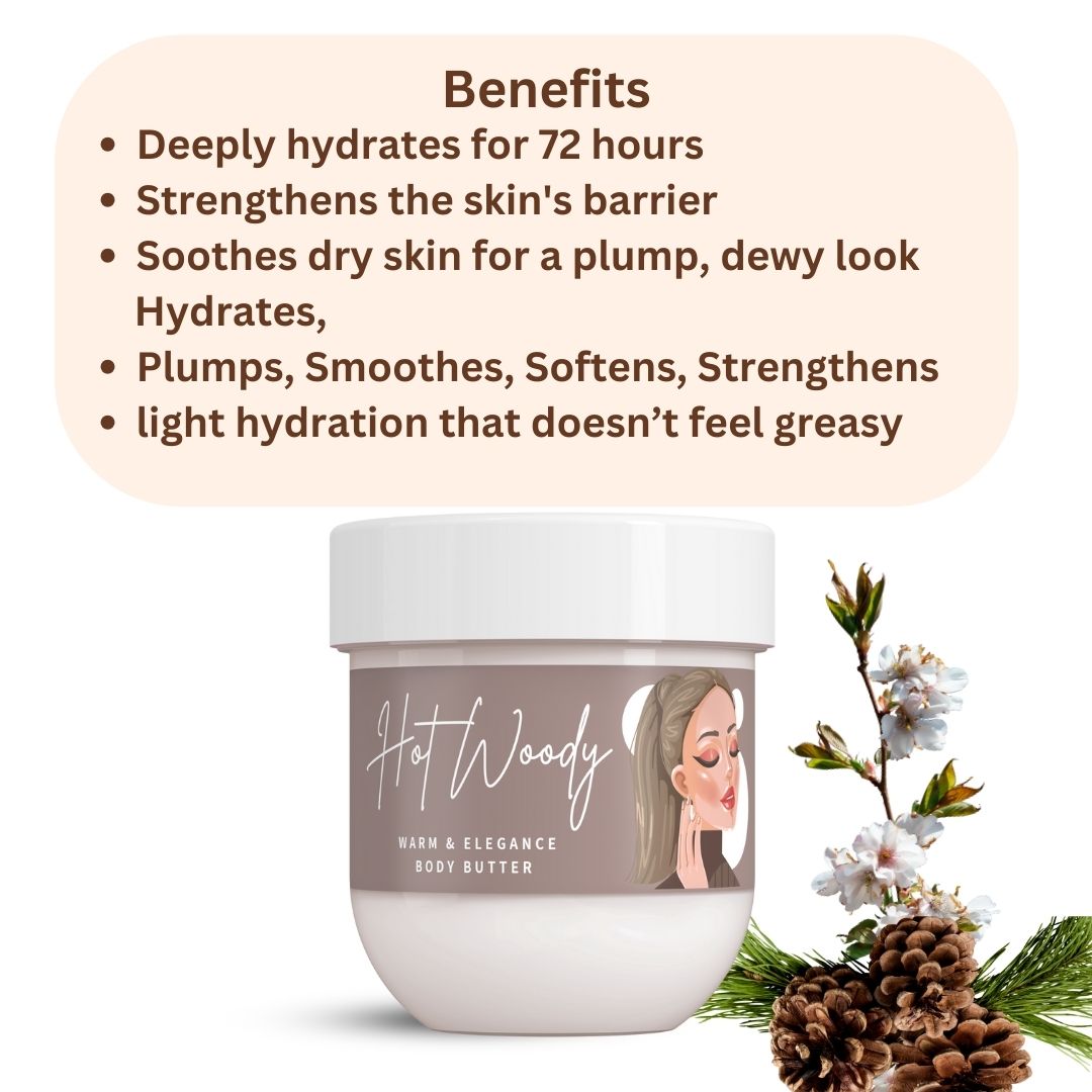skindae hot woody whipped body butter